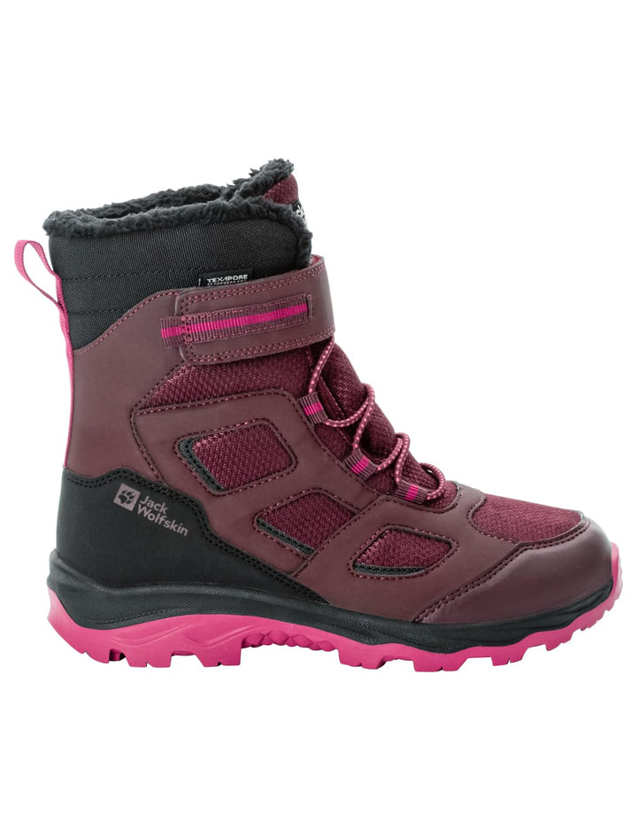 Jack Wolfskin Unisex Vojo Wt Texapore High K Winterstiefel, Boysenberry