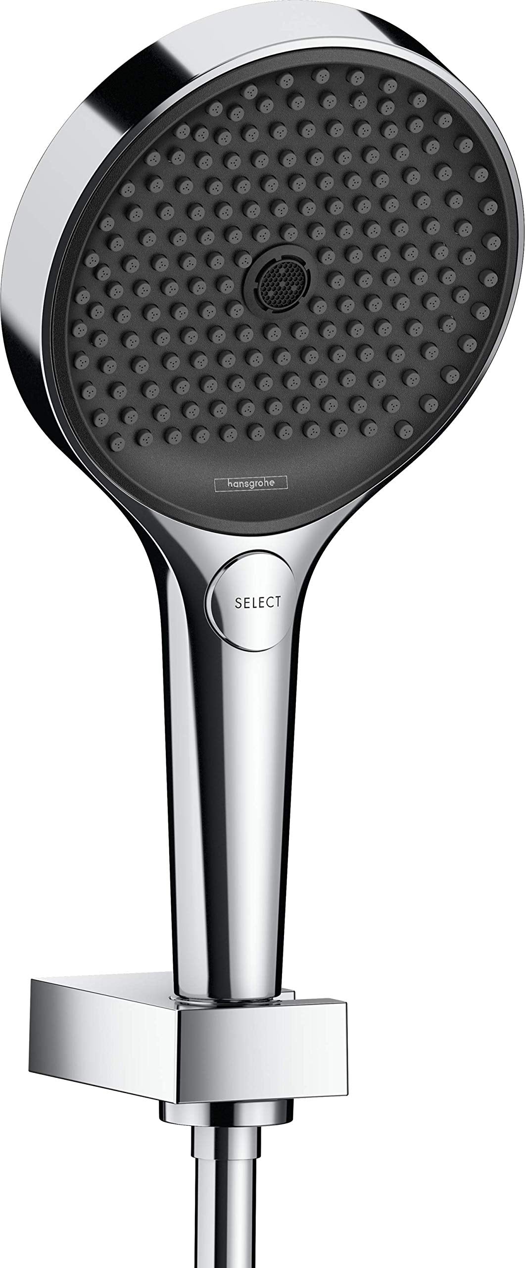 hansgrohe Duschsystem Rainfinity 130mm (Duschkopf, Schlauch 125cm, Halter, 3 Strahlarten) chrom Chro