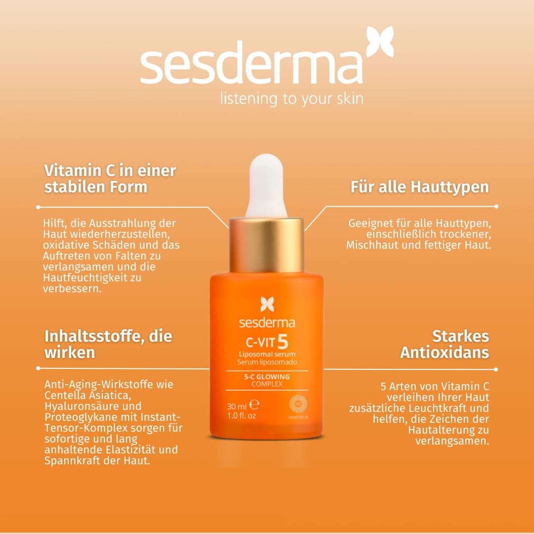 SESDERMA 5 liposomal serum 30 ml, Multicolor