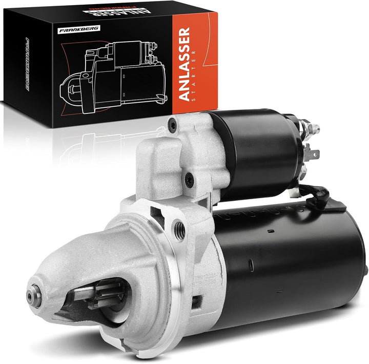 Frankberg Anlasser Starter 1.4KW Kompatibel mit 140 2.0L 1968-1975 240 2.0L-2.3L 1974-1993 340-360 2