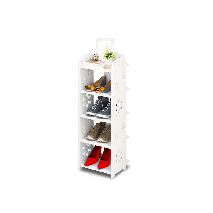 Dripex Schuhregal Standregal 5 Ablagen Schuhablage Schuhständer Schuhschrank multifunktional Standre