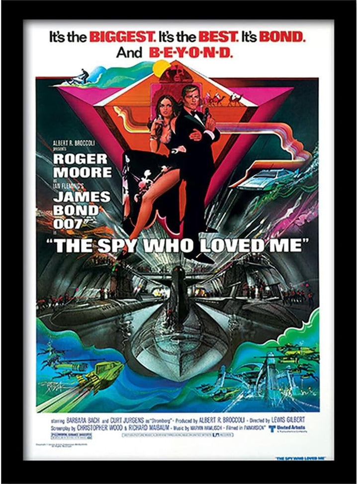 James Bond Memorabilia, Mehrfarbig, 30 x 40cm