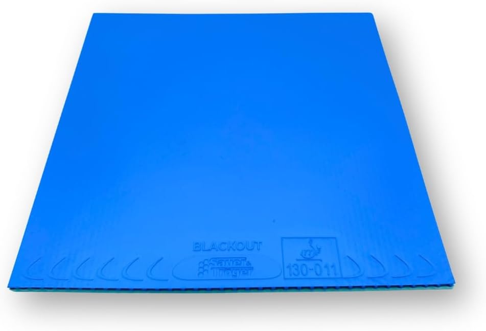 Sauer & Tröger Tischtennis Belag Anti Top | Blackout | Rot, Schwarz, Blau | 1,5 mm 2,0 mm Rot 1,5 mm