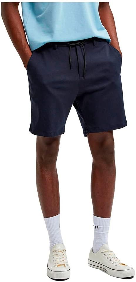 SELECTED HOMME Herren Slhjake Flex String B Noos Shorts S Navy Blazer, S Navy Blazer