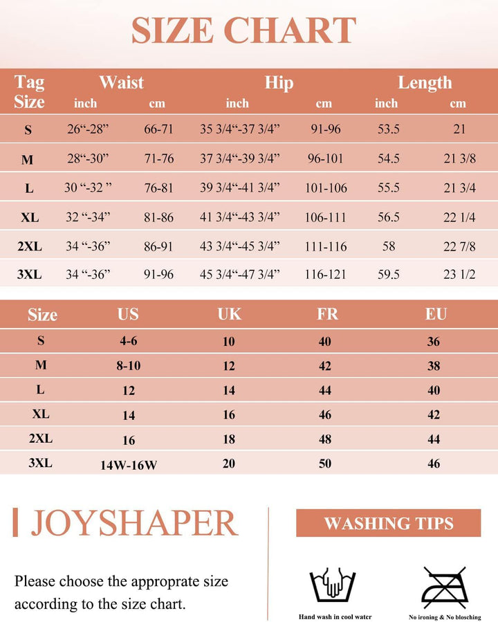 Joyshaper Unterhosen Damen Unter Rock Kurze Hose Anti Chafing Anti Scheuer Shorts Radlerhose für Kle