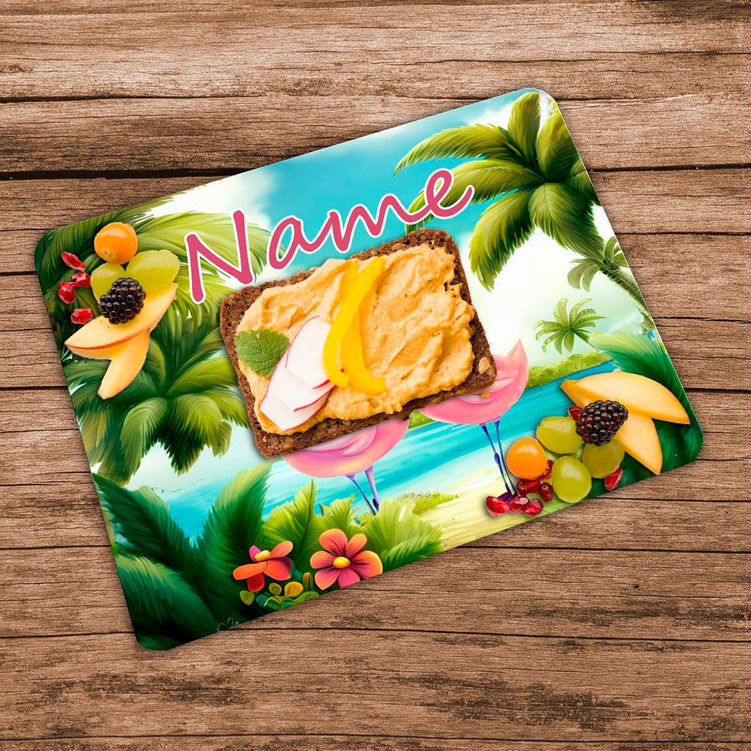 Vesperbrettchen mit Name/Frühstücksbrettchen Brotzeitbrettchen Schneidebrettchen mit Motiv und Perso