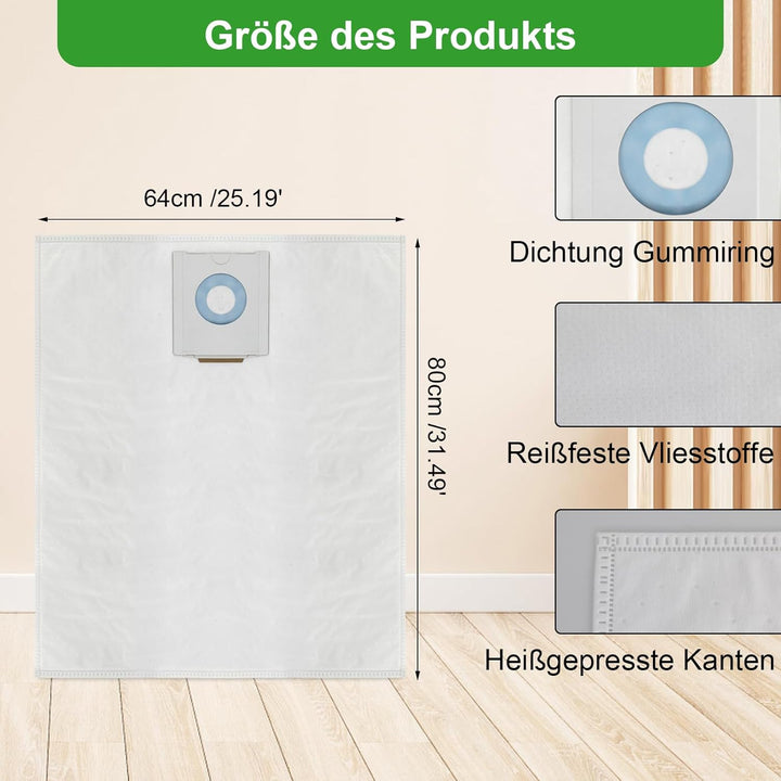 Staubsaugerbeutel für Festool CT 36 / CTM 36 E/CTL 36 E CLEANTEC Serie,Staubsauger für Festool 49618
