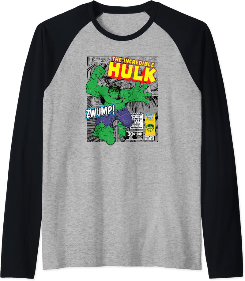 Marvel Hulk The Strongest of All Raglan