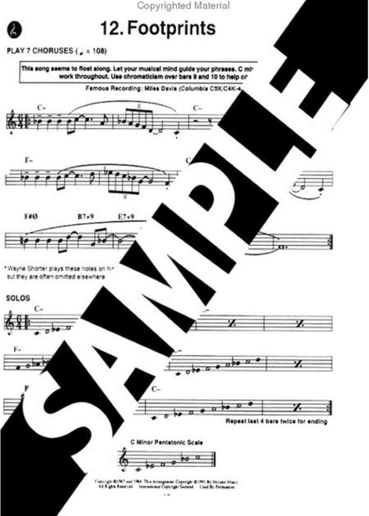 Jamey Aebersold Jazz, Volume 54: Maiden Voyage - Fourteen Easy to Play Jazz Melodien