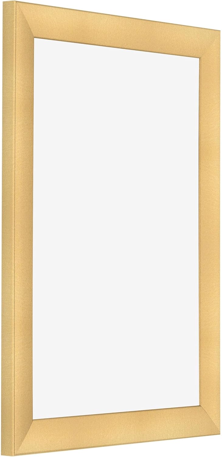 yd. Your Decoration - Bilderrahmen 75x100 cm - Gold Matt - Bilderrahmen aus MDF mit Acrylglas - Anti