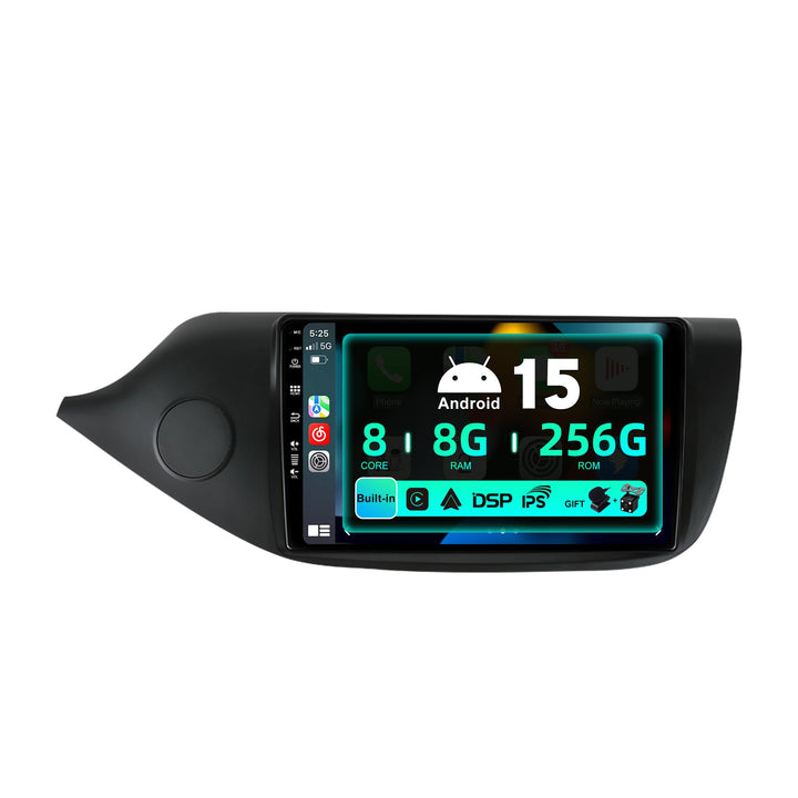 SXAUTO ¦8G+256G¦ Android 12 IPS Autoradio für Kia CEE'd CEED JD (2012-2018) - Eingebaut Carplay/Andr
