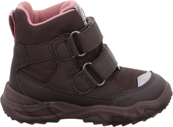 Superfit Mädchen Glacier Schneestiefel 26 EU Weit Braun Rosa 3000, 26 EU Weit Braun Rosa 3000