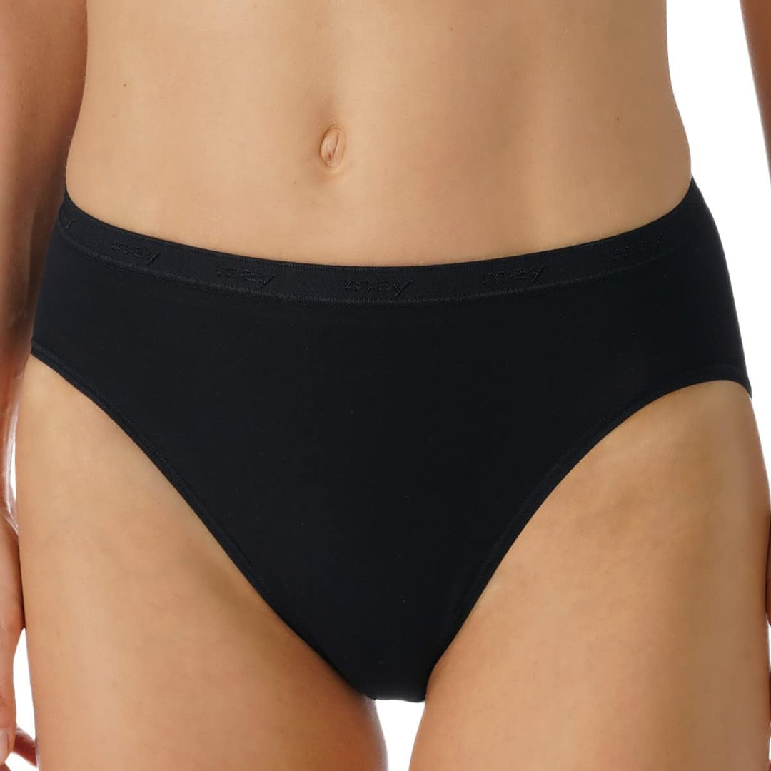 Mey 2er Pack Damen Jazzpants – Slip mit hochelastischen Nähten – Unterhose aus supergekämmter Pima-B