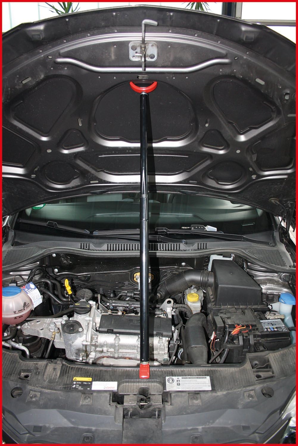 KS Tools 140.2178 Teleskop-Motorhauben- und Heckklappenstütze, 64-109cm