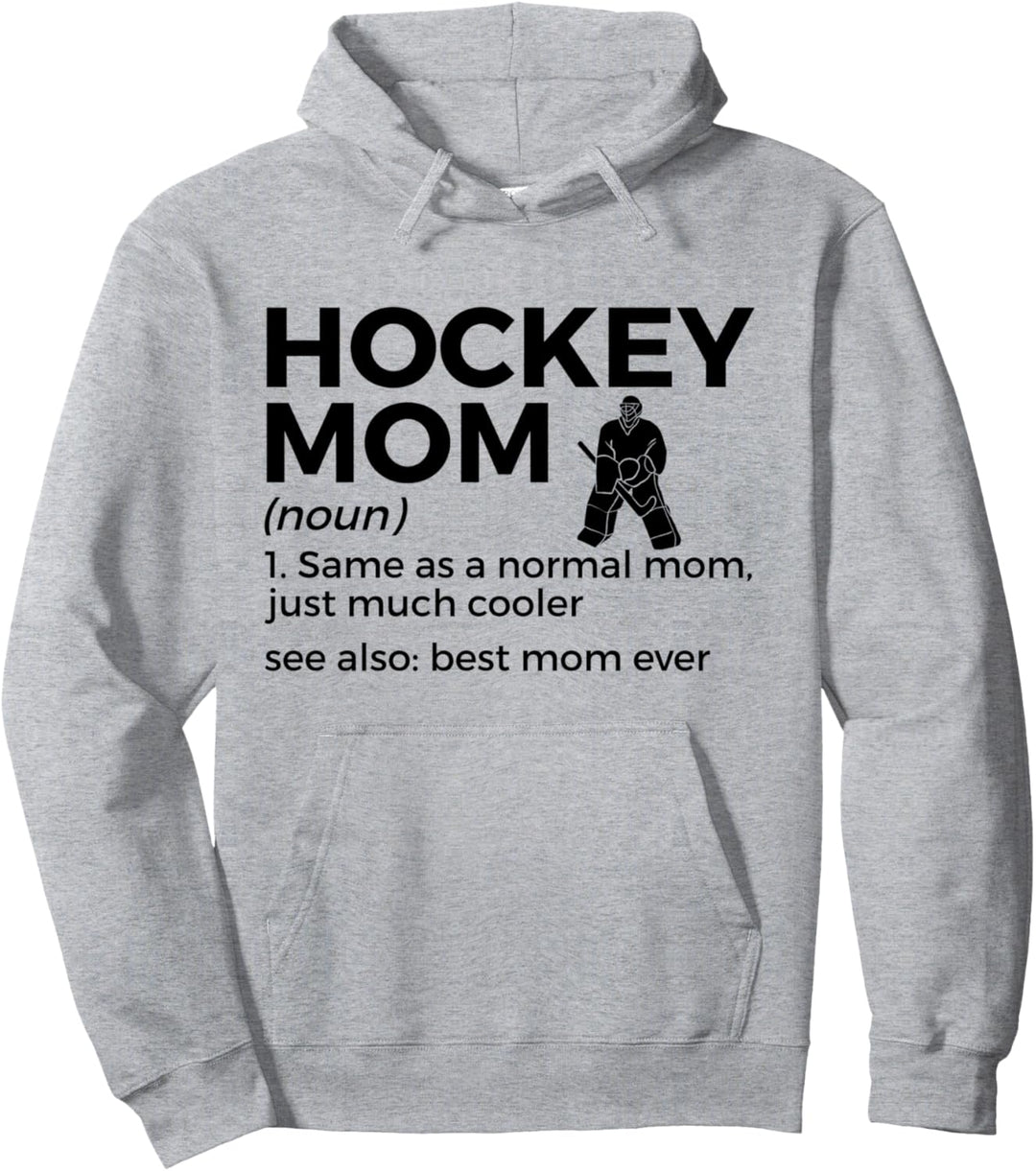 Definition von Eishockey-Mama als Torwart Beste Mama aller Zeiten Pullover Hoodie