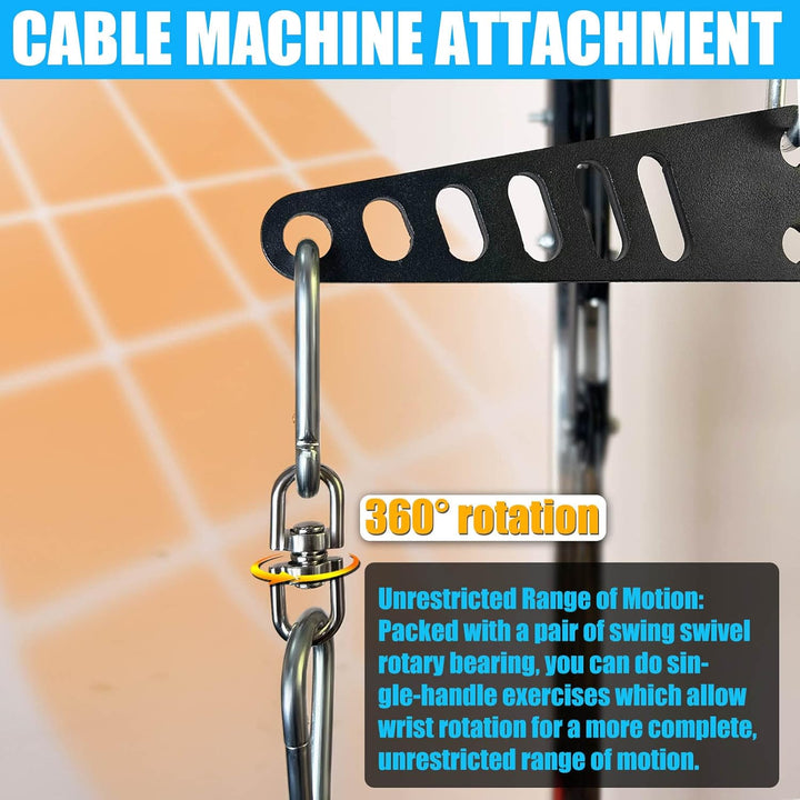 KORIKAHM Multi-Grip LAT Pull Down Bar für Home Gym Fitness, Spreizplatte LAT Pulldown Aufsätze für P