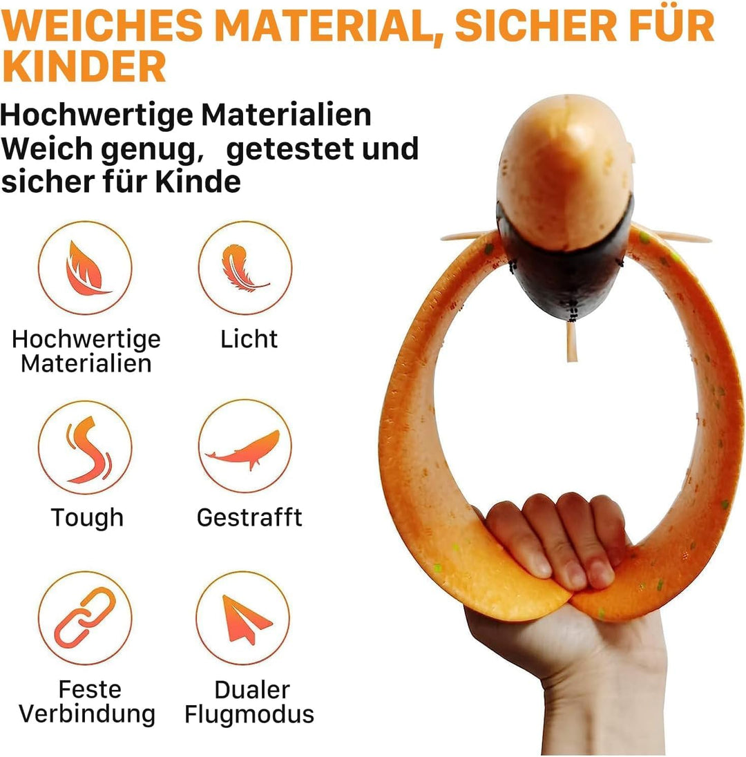 Erinnmy 4 Stück Kinder Schaum Segelflugzeug, 44cm Flugzeug Spielzeug, Segelflugzeug Schaum Flugzeug,