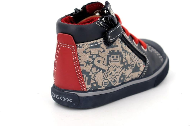 Geox Baby-Jungen B Kilwi Boy A Sneaker 20 EU Grau Grey Navyc0665, 20 EU Grau Grey Navyc0665