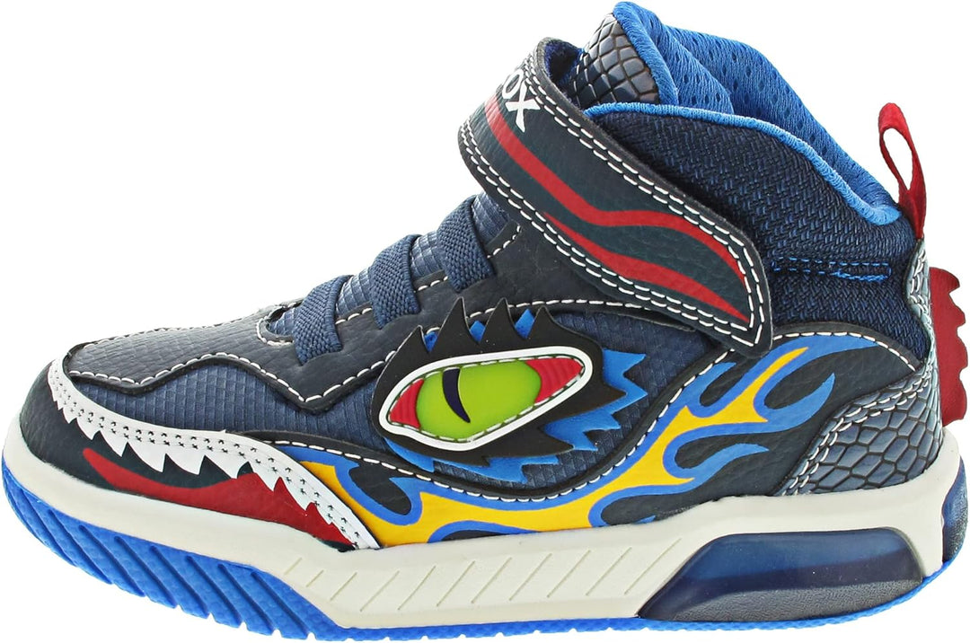 Geox J Inek Boy A Jungen Sneakers 28 EU Navy Lt Blue, 28 EU Navy Lt Blue