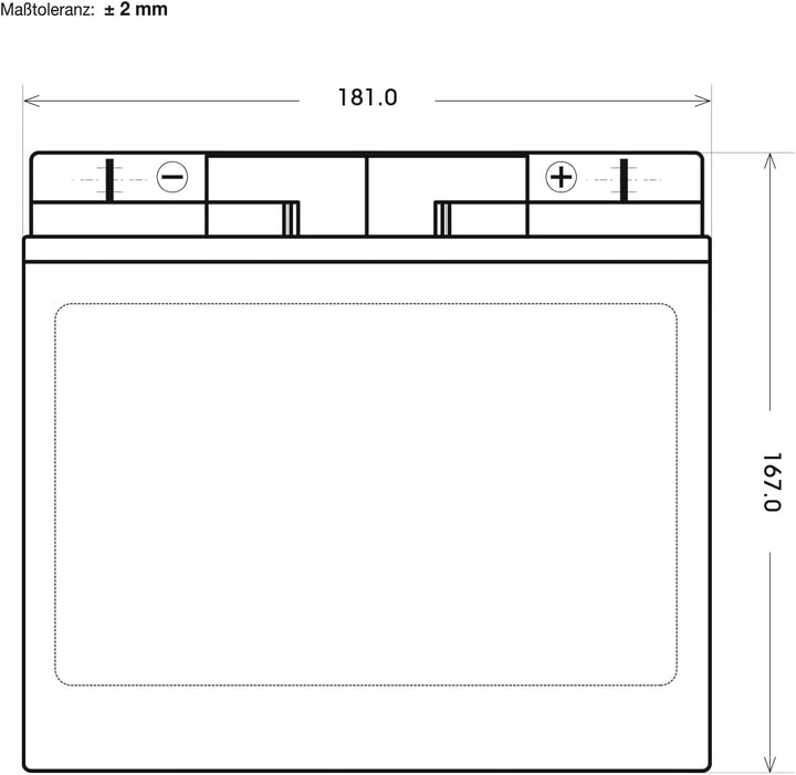 BIG E-Backup AGM Notstrombatterie 12V 18Ah für EPS- und USV-Systeme, Speicher- & Kommunikationssyste