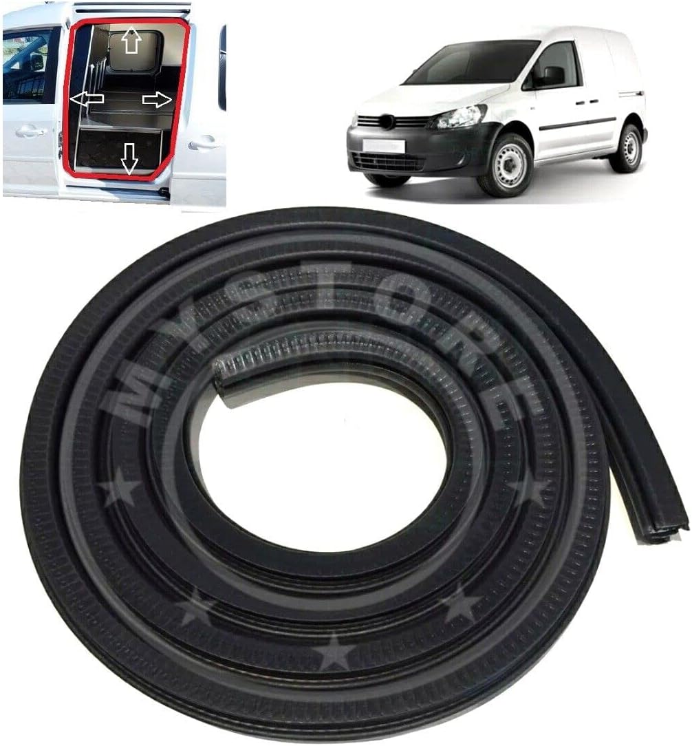 LLS-GERMANY Schiebetürdichtung Kompatibel mit V.W. Caddy MK3 Gummidichtung Schiebetür Dichtung 2004-