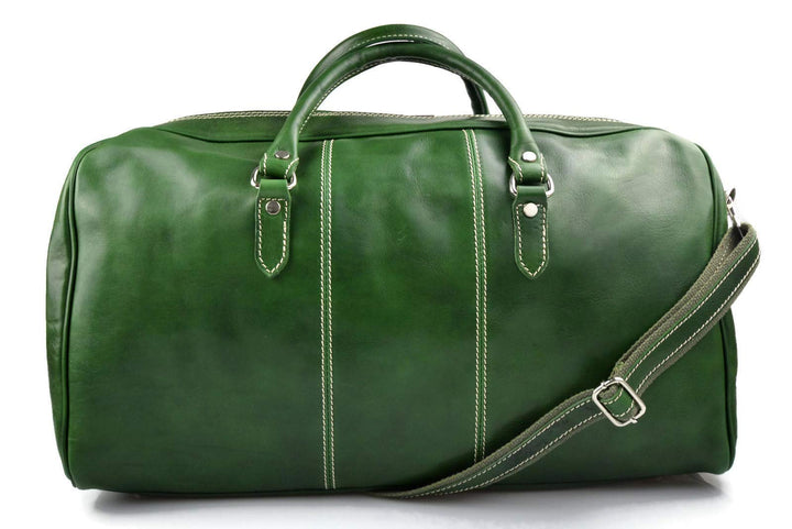 Leder reisetasche manner damen mit griffen schultertasche leder made in Italy weekend tasche reise t