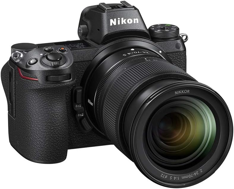 Nikon Z 6 Spiegellose Vollformat-Kamera mit Nikon 24-70 mm 1:4 S (24,5 MP, 12 Bilder pro Sek., 5 Ach