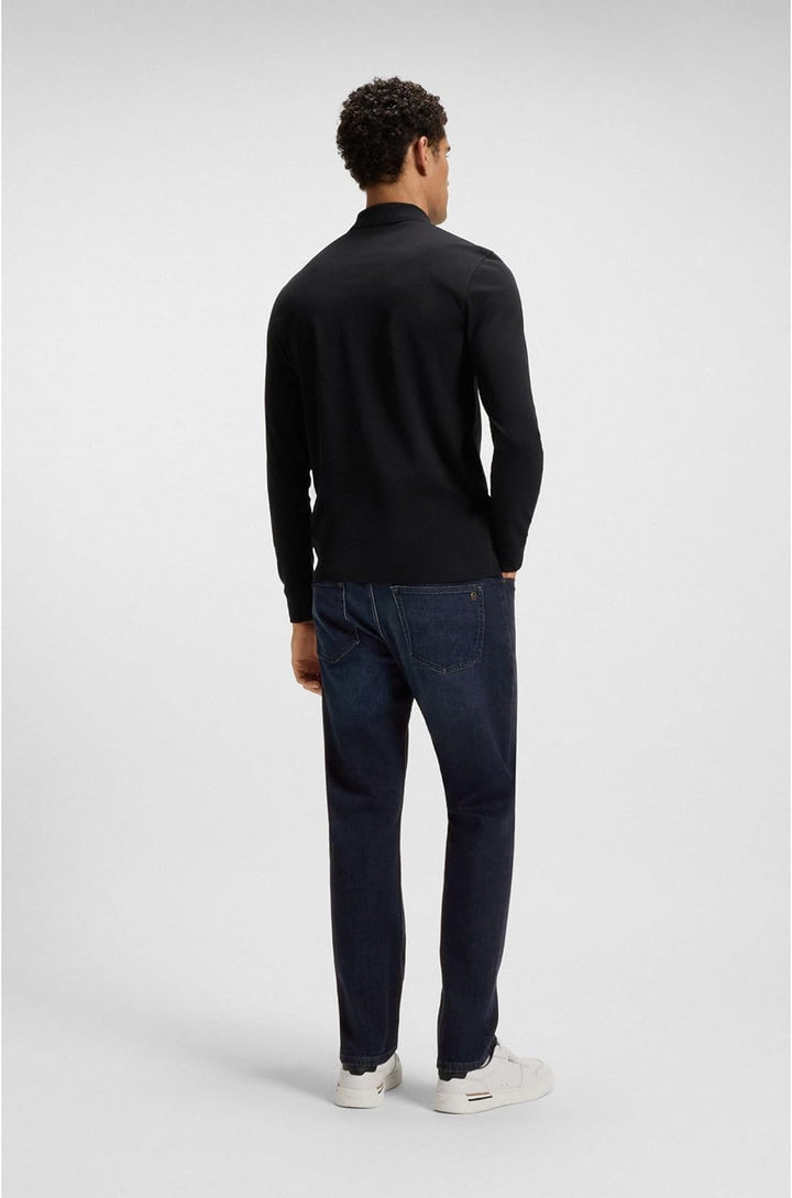 BOSS Herren Delaware BC-L-C Blaue Slim-Fit Jeans aus komfortablem Stretch-Denim 30W / 32L Dark Blue4