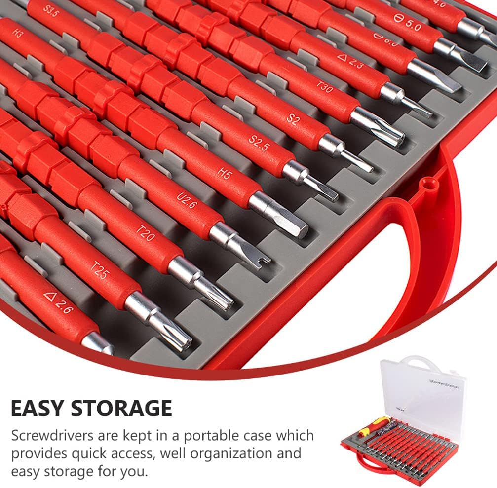 Housoutil Isolierte Elektriker Schraubendreher Set 26- In- 1 Isolierte Elektriker Schraubendreher Sc