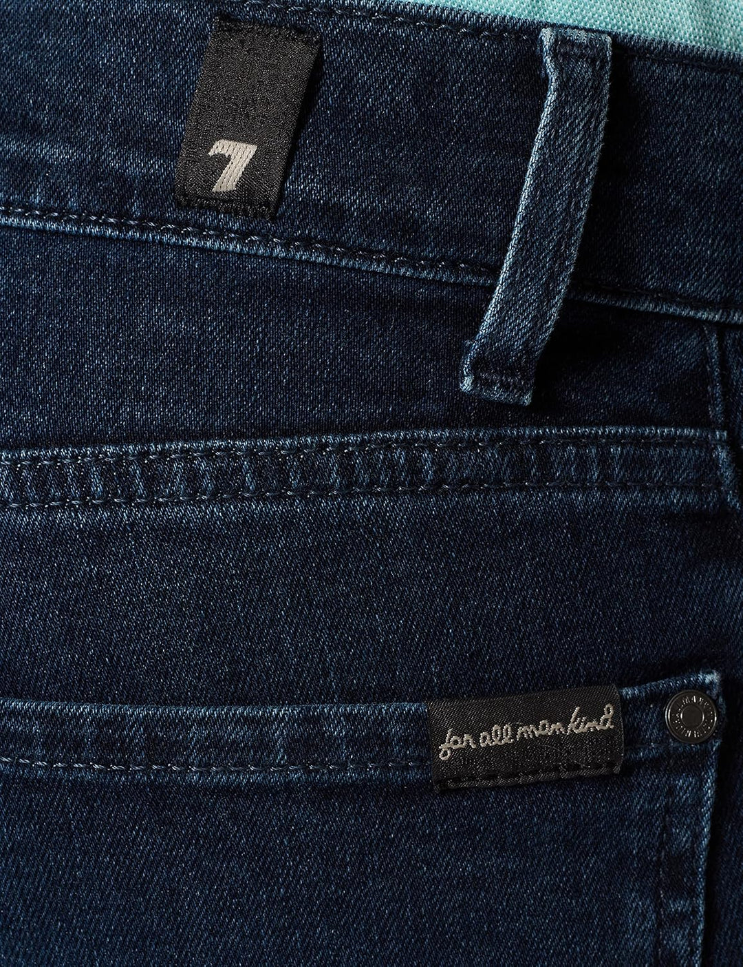 7 For All Mankind Herren Slimmy Luxe Performance Eco Dark Blue Jeans 30 Dark Blue, 30 Dark Blue