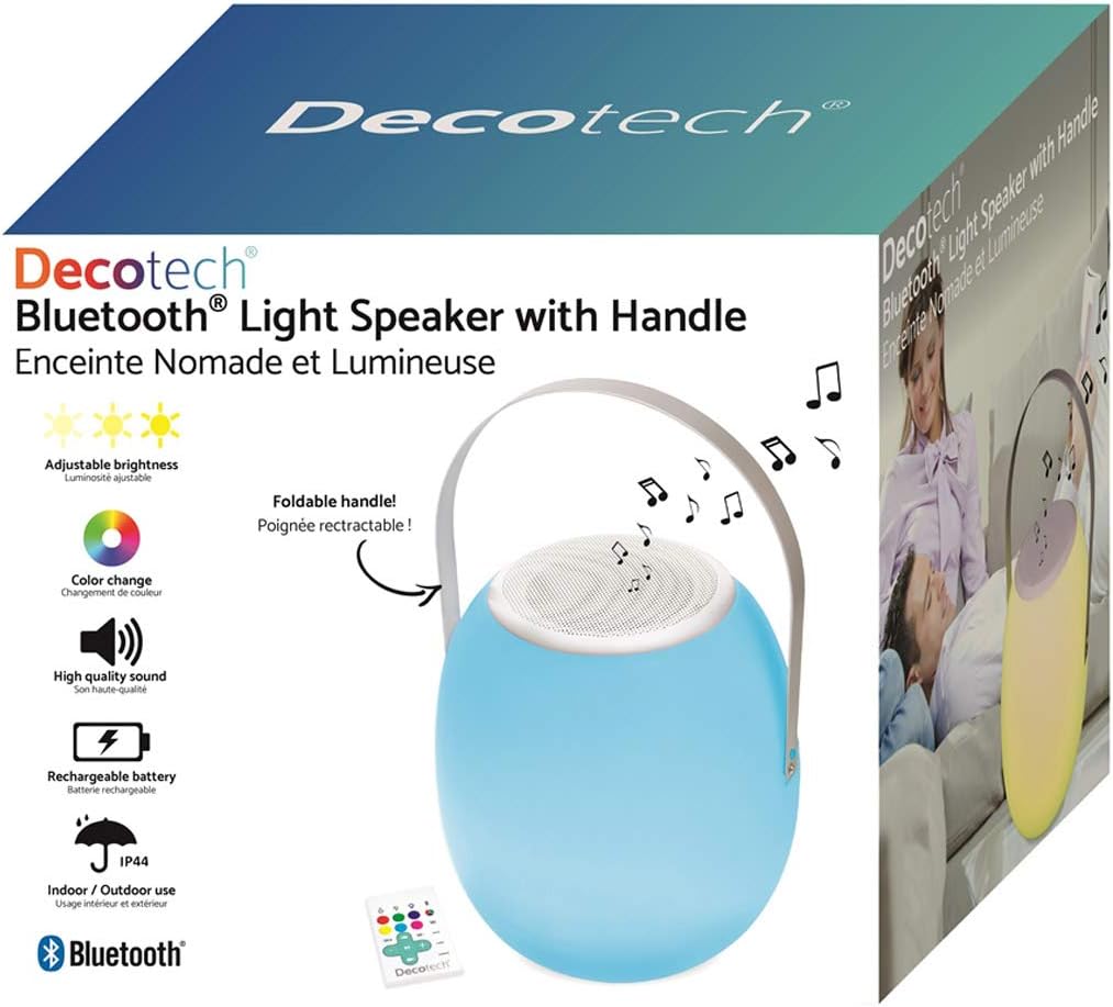 Lexibook Lautsprecher für unterwegs, Wiederaufladbare Batterie, Bluetooth, Hochwertige Klangqualität