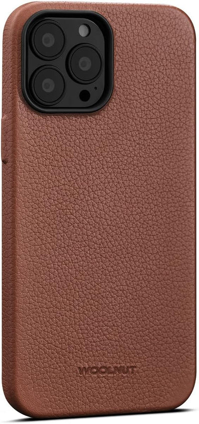 Woolnut Leder Hülle für iPhone 13 Pro Max - Braun iPhone 13 Pro Max brown, iPhone 13 Pro Max brown