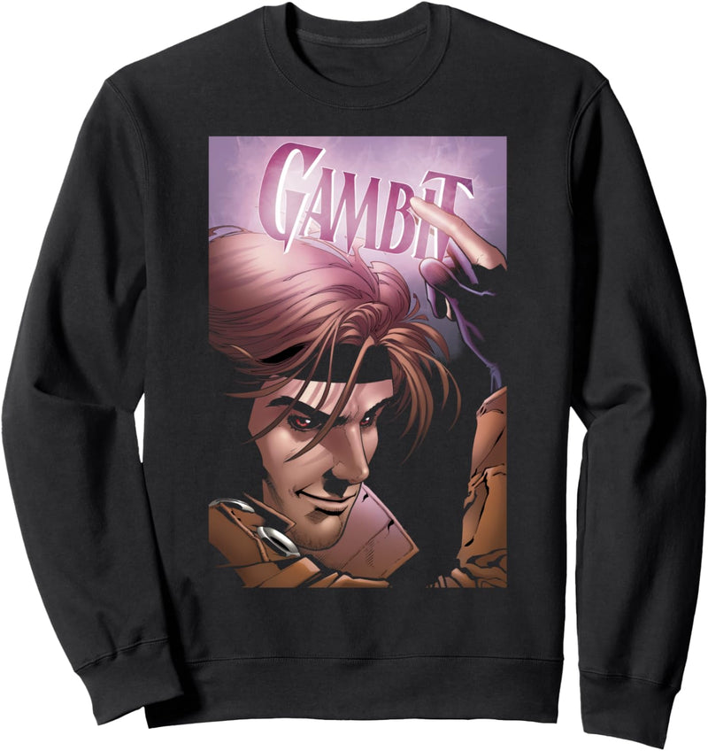 Marvel X-Men Gambit Dark Portrait Sweatshirt