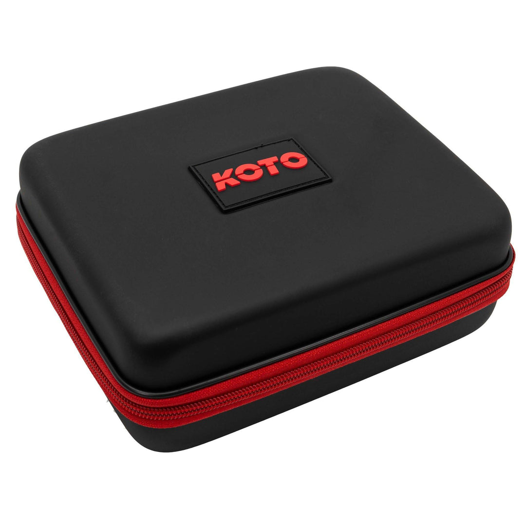 KOTO - Dartwallet Eva Large Rot, Darttasche mit Reissverschluss, Dart Hülle, Dartkoffer, Darts Box