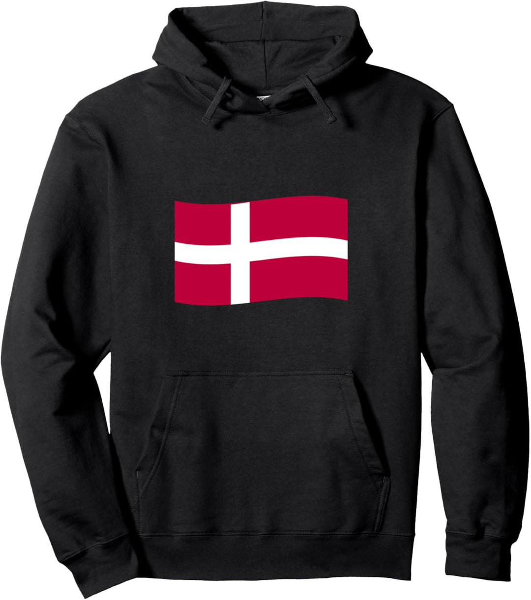 Dänemark Flagge Danmark Land Denmark Kopenhagen Dänin Dänen Pullover Hoodie