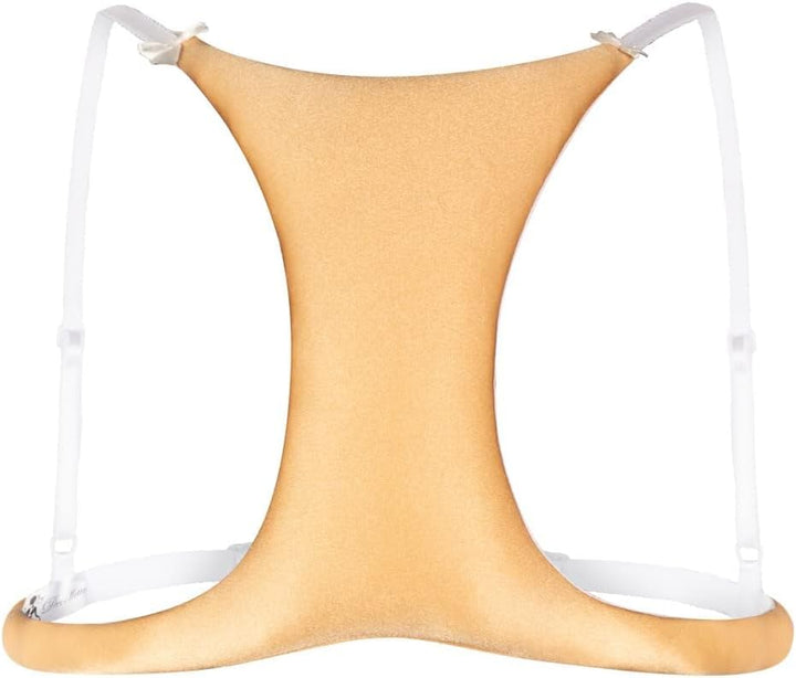 La Decollette Original faltenfreie Dekolettee Schlaf BH Uni Grösse Golden Nude