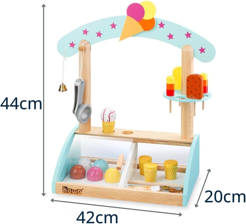 howa Eisstand aus Holz 4861