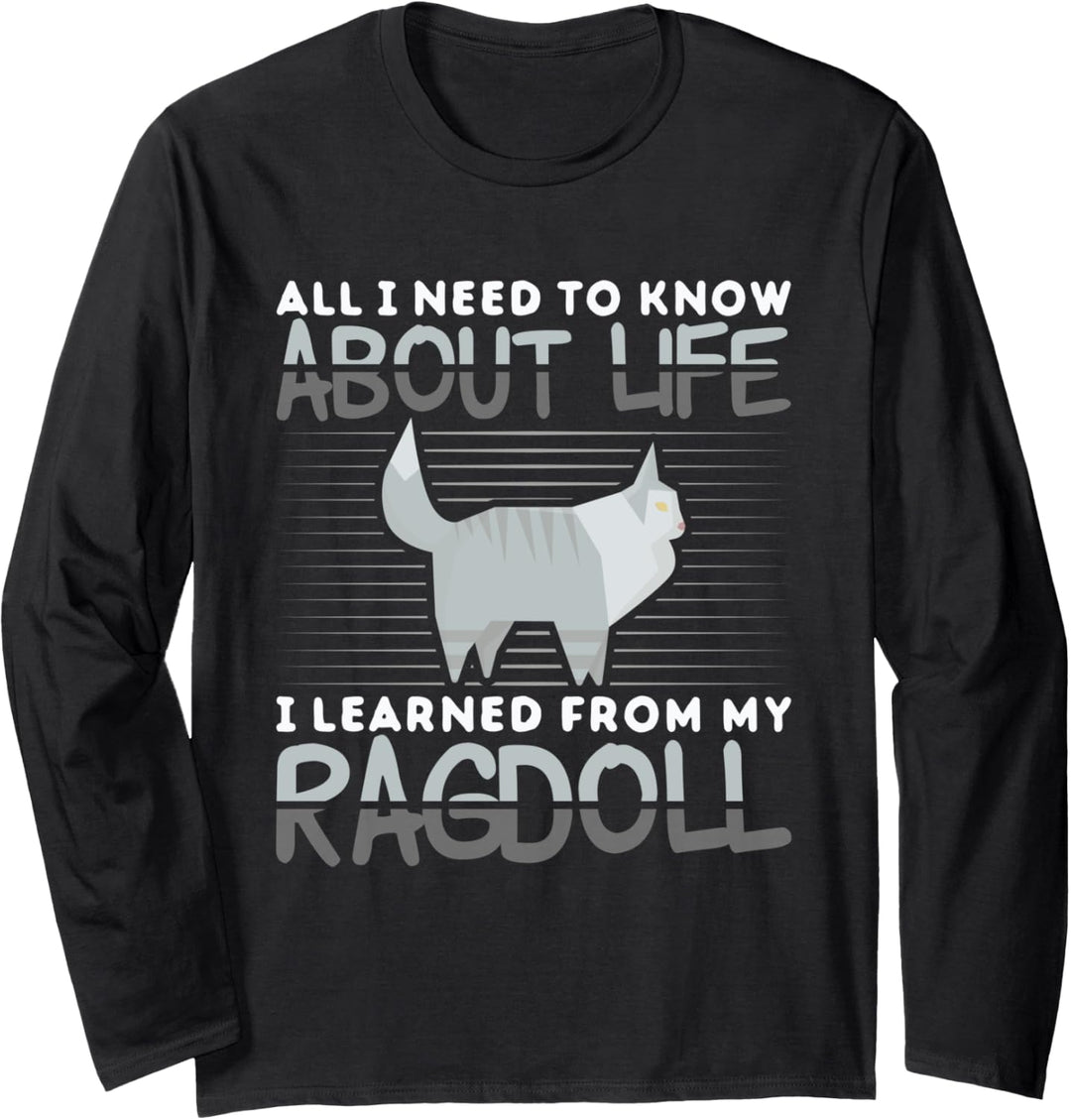 Ragdolls Züchter Feline Cat Langarmshirt