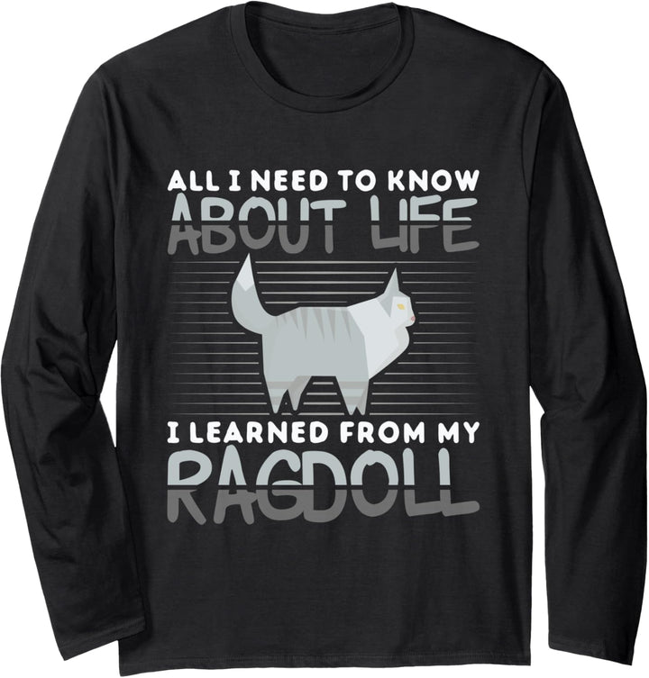 Ragdolls Züchter Feline Cat Langarmshirt