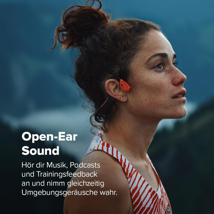 SUUNTO Wing 2 Knochenschall Kopfhörer, Open-Ear Sport Ohrhörer, IP66 Wasserdicht, Bis zu 36 Std Akku
