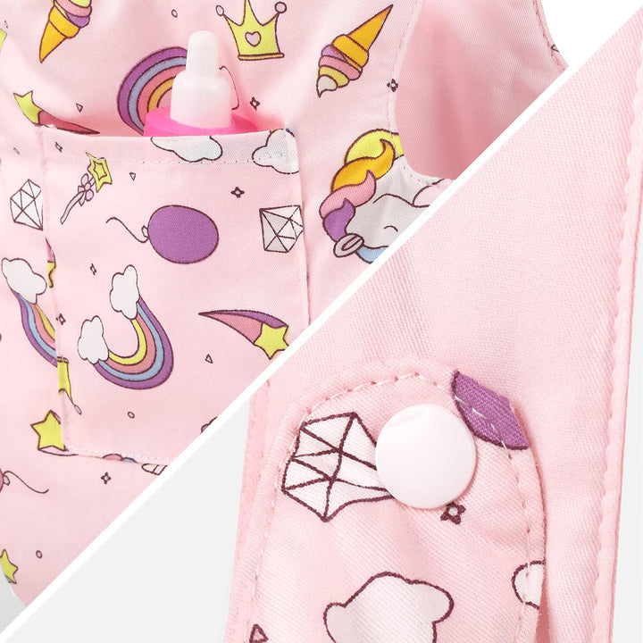 GAGAKU Puppentrage Puppenzubehör Babypuppentrage Kuscheltierträger mit verstellbaren Trägern für Kin