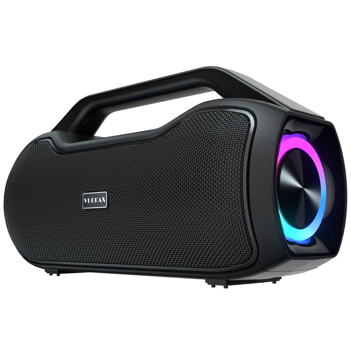 Bluetooth Lautsprecher Tragbare Musikbox, 200W Spitzenleistung, Bass Boost 2 * Subwoofer IP65 Wasser