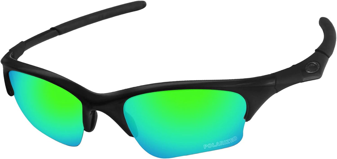 PapaViva Ersatzgläser für for Oakley Half Jacket XLJ Gr. onesize, Blaugrün – polarisiert