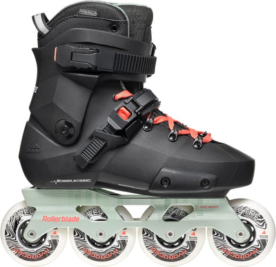 Rollerblade Unisex – Erwachsene Twister Inline Skates 260 Black/Mint, 260 Black/Mint