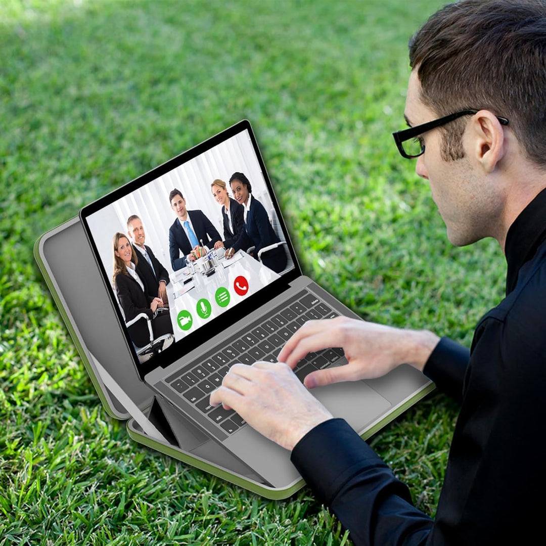 Smatree MS24T Laptop Hartschalenhülle aus Eva mit LaptopständerFür 12,3 Zoll Microsoft Surface Pro 7