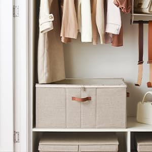 StorageWorks faltbarer Schuh Organizer für Schrank, Extragrosse Schuhaufbewahrungsbox für bis zu 24