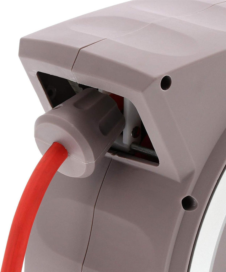 Federzug Kabel-Aufroller 15 m 3 x 2,5mm² IP44 230 Volt Automatik Wand Abroller Kabeltrommel