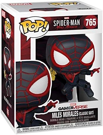 Funko Pop! Games: Miles Morales Classic - Spider-man - 1/6 Quote Für Seltene Chase-Variantease - Mil