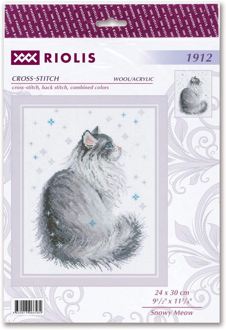 Riolis 1912 Kreuzstich Set, Mehrfarbig, 24x30cm