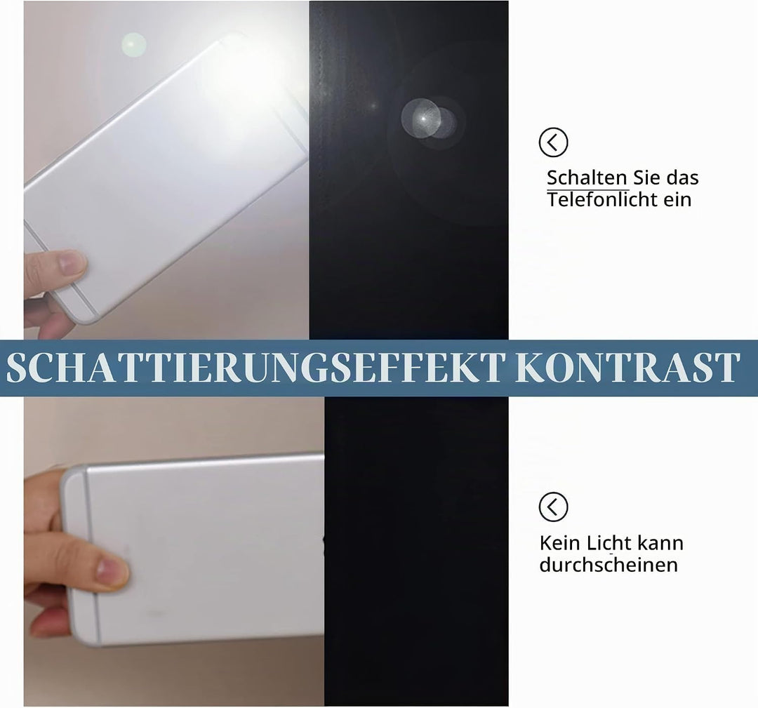 PONY DANCE Blickdichte Vorhänge Dreilagige Schallschutz Vorhang mit Abnehmbarem Filzfutter 2er Set H
